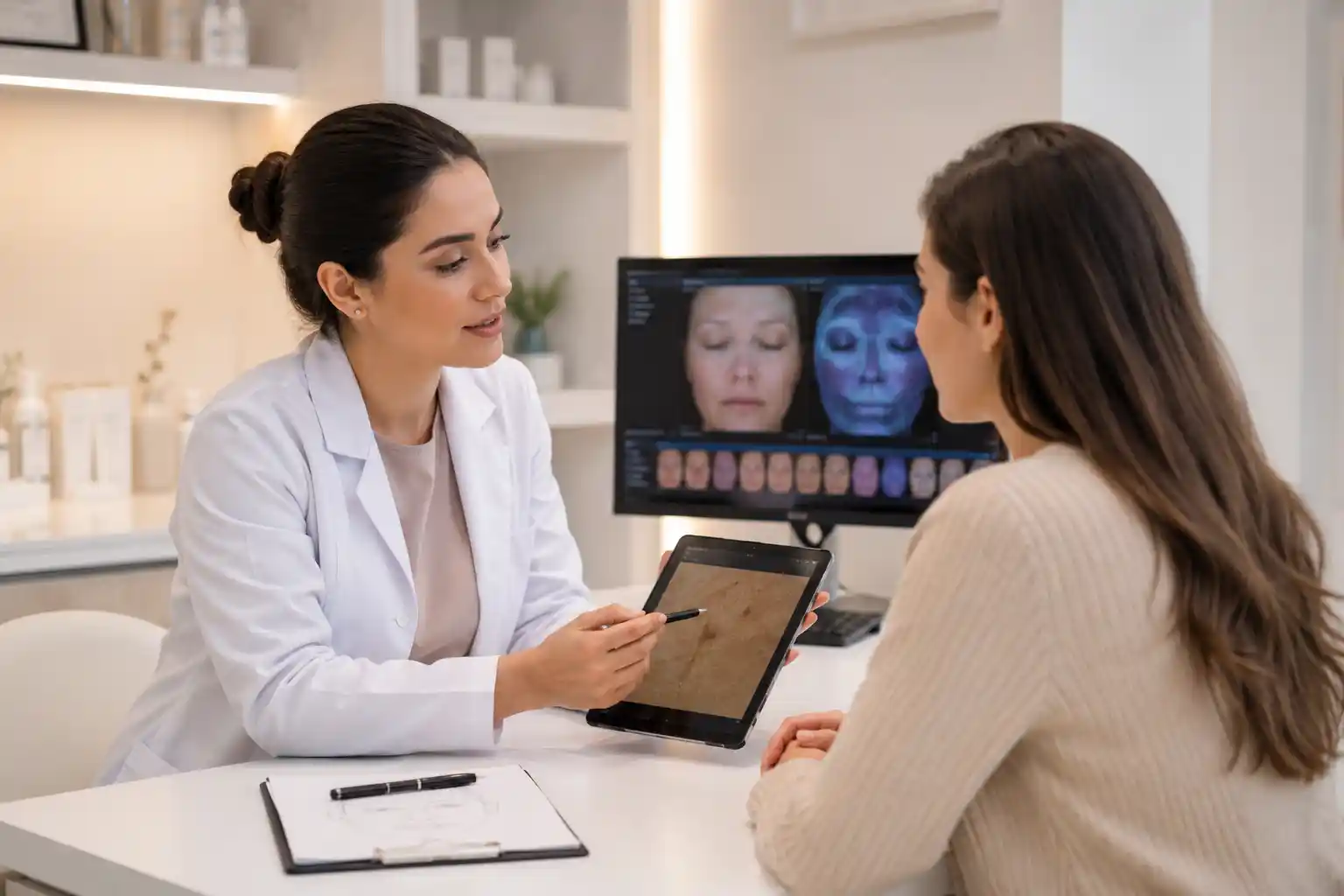 Doctor and Patient Consultation